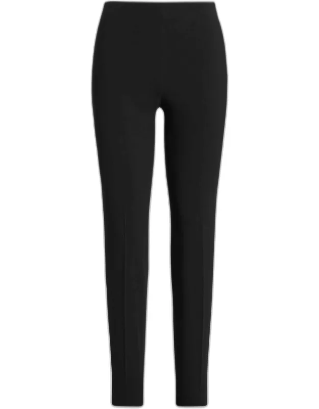 Annie Skinny-leg Crepe Pants