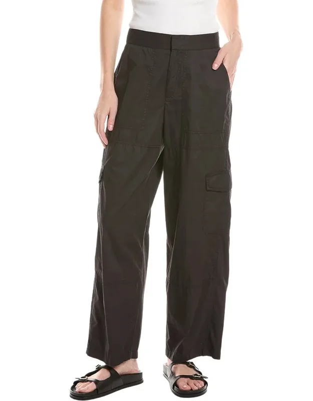 Poplin Cargo Pants