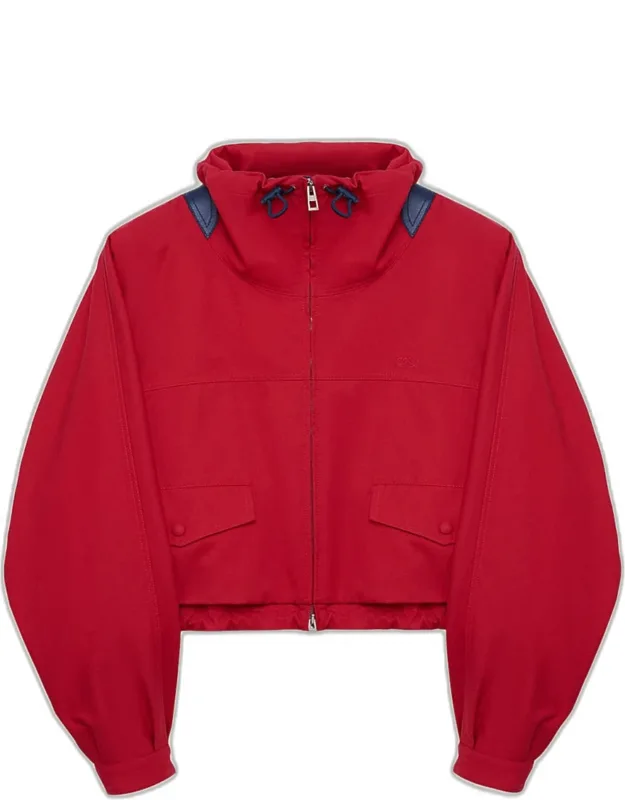 Lightweight Cropped Technical Jacket