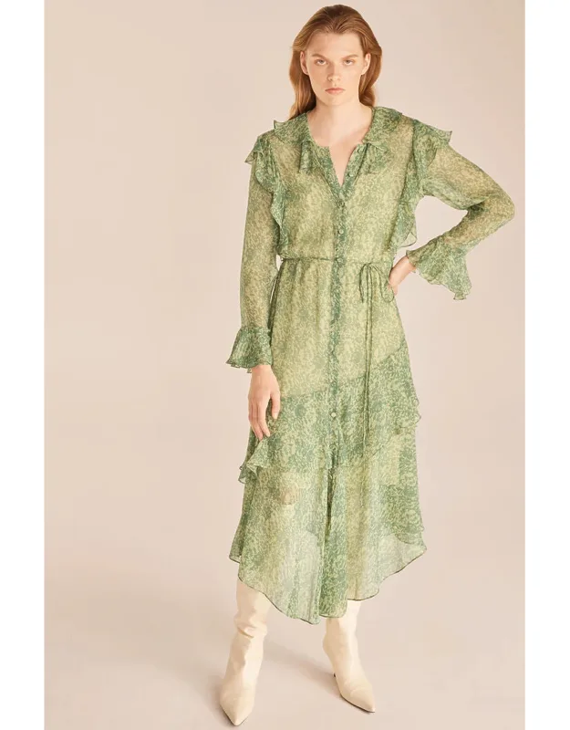 Chiffon Shirtdress