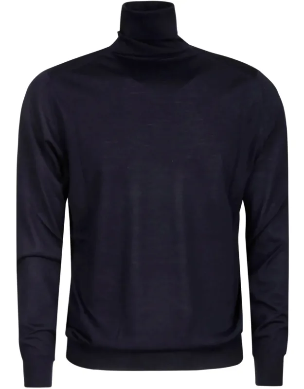 Merino Wool Turtleneck Sweater