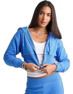 Big T High Waistband Full-zip Hoodie