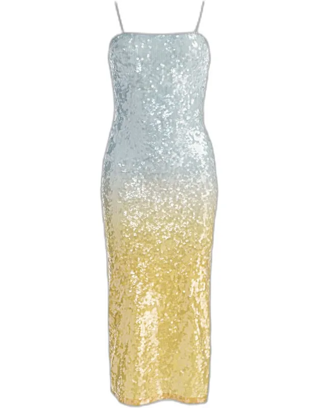 Sequined Midi Dress