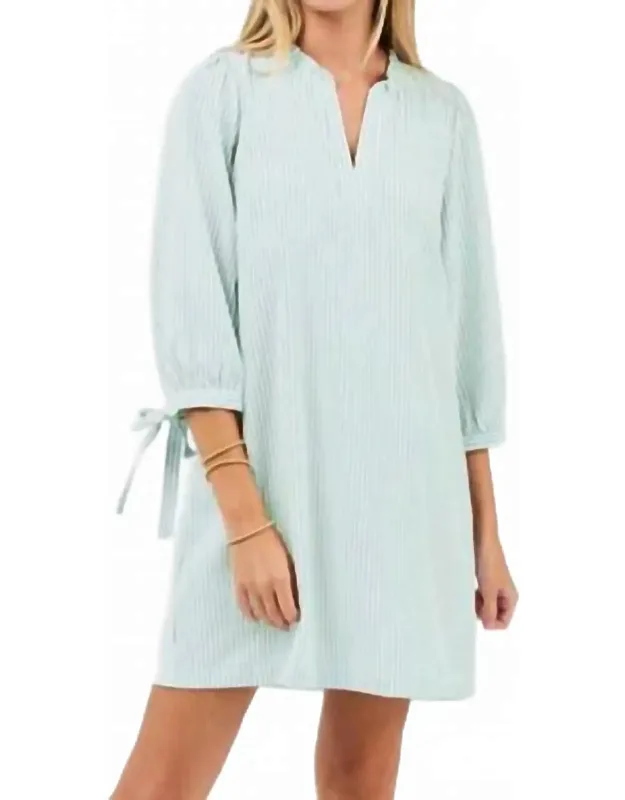 Seersucker Mini Dress