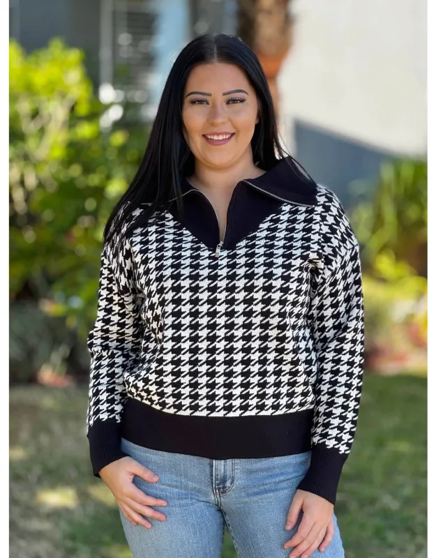 The Estes Park Half Zip Sweater