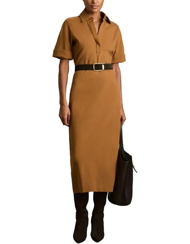 Jersey Collared Dress