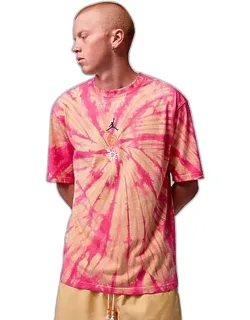 Brooklyn Tie-dye Festival T-shirt - Tie-dyed Cotton Construction, Ribbed Crew Collar