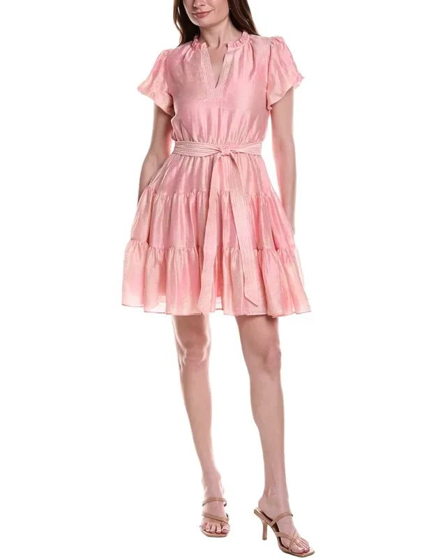Puff Sleeve Mini Dress