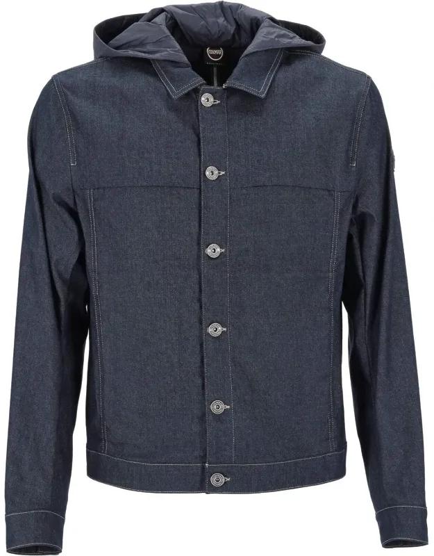 Hooded Denim Jacket