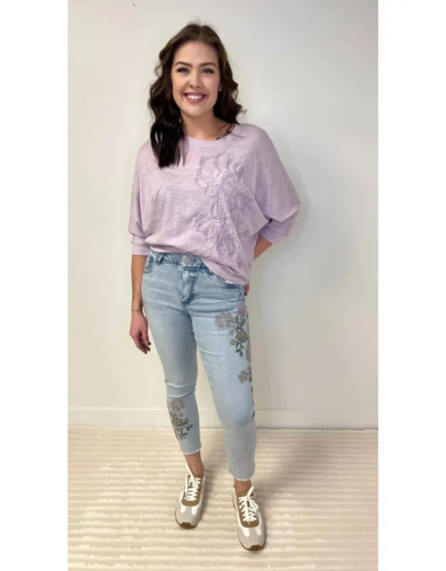 Dolman Sleeve Knit Top