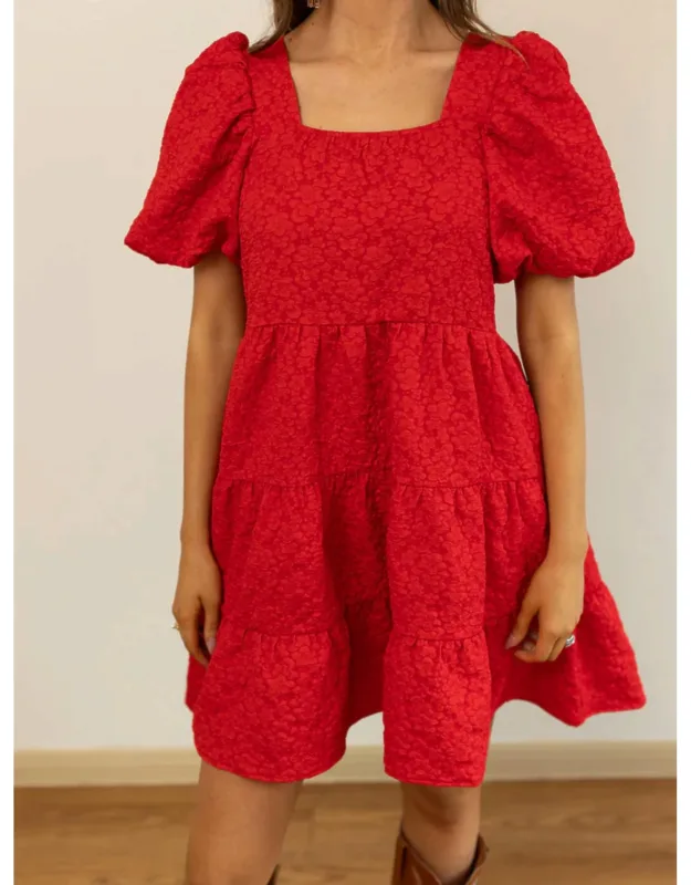 Mini Dress In Jacquard