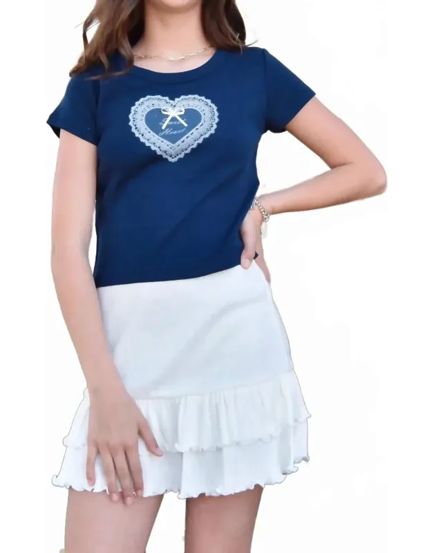 Pointelle Skirt