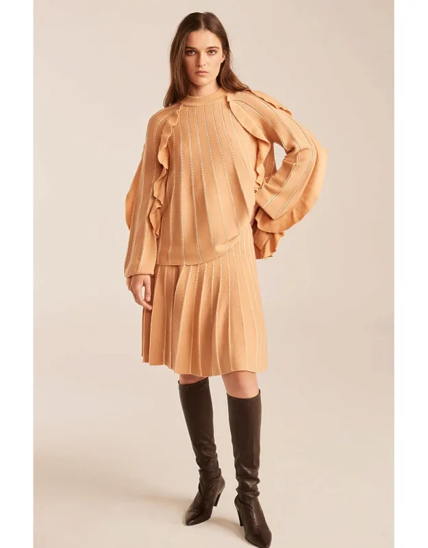 Pleat Stitch Skirt