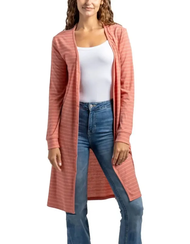 Coastal Stripes Cardigan