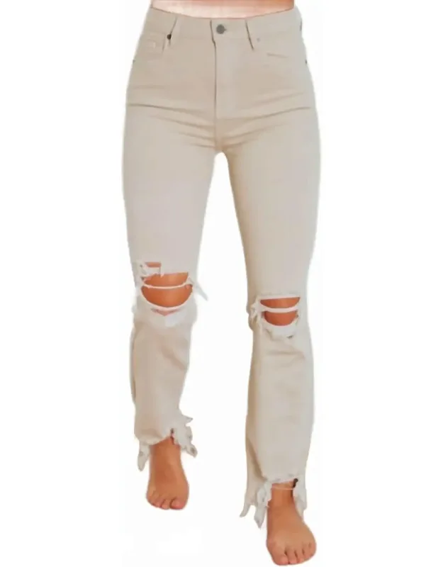 Cropped Flare Jeans