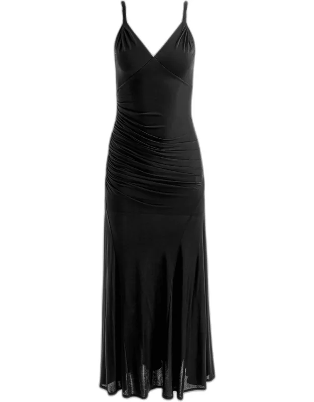 Twist-strap Maxi Dress