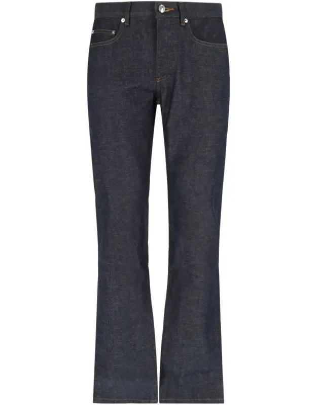 High Waist Bootcut Denim Jeans