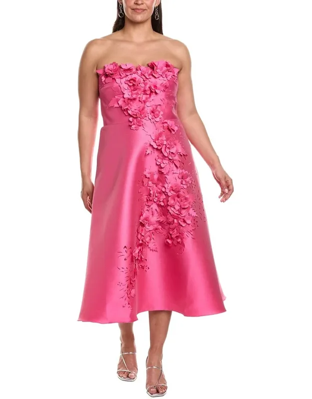 Gazar 3d Midi Dress