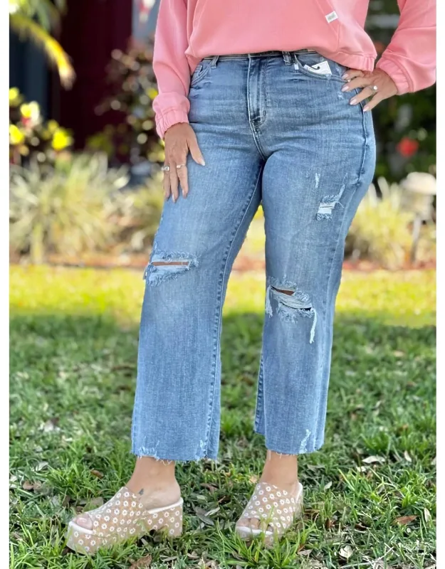 Cropped Jeans