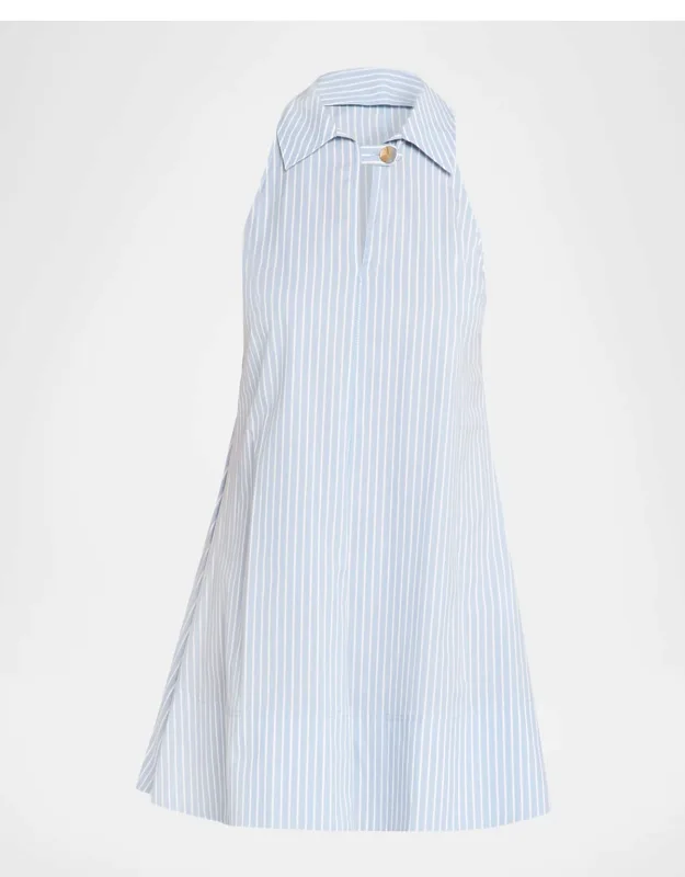 Pinstripe Mini Dress