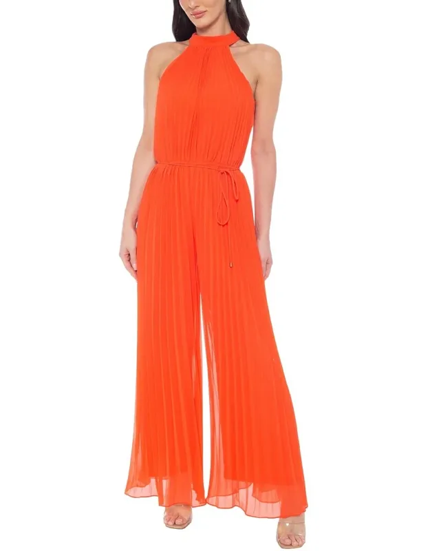 Pleated Jumpsuit