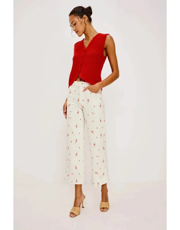 Getty Crop Jeans