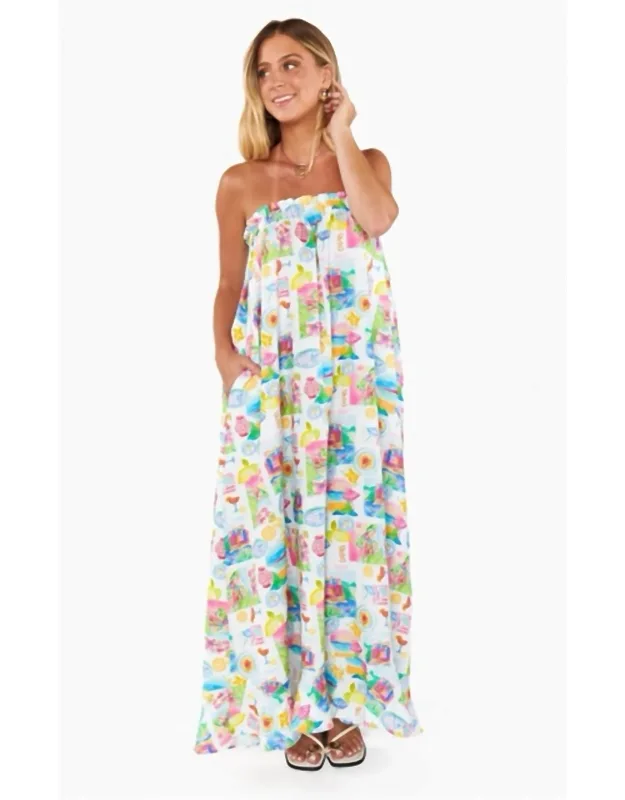 Around The World Maxi Dress
