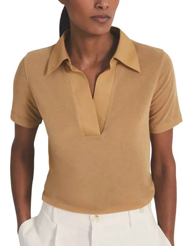 Fitted Cashmere-blend Polo Shirt