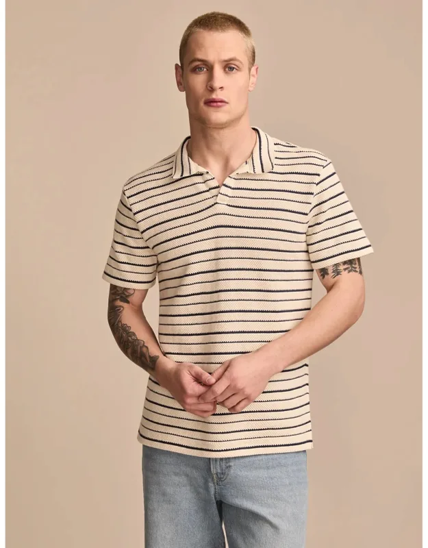 Jacquard Knit Shirt