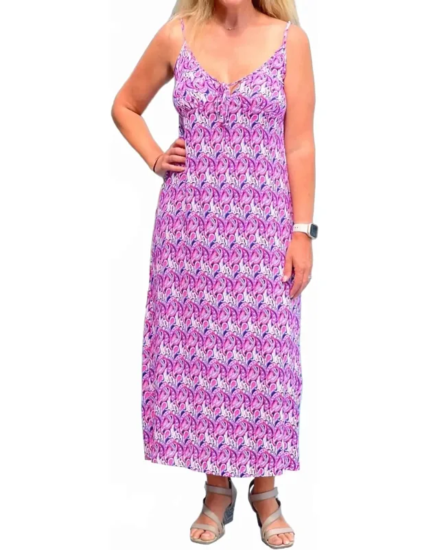 Strolling Folly Beach Maxi Dress