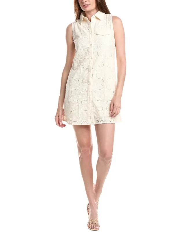 Aqua Lace Mini Dress