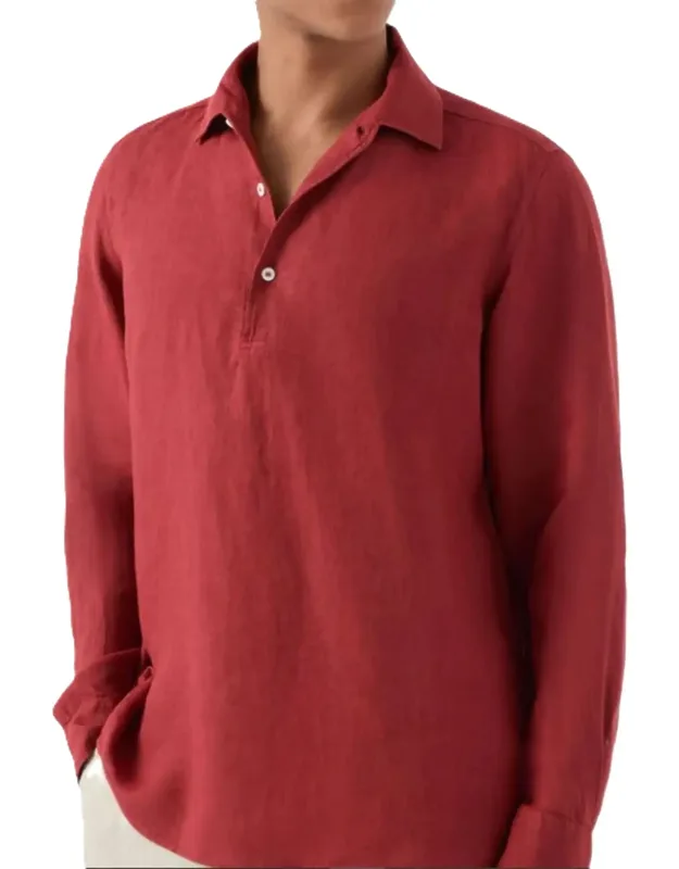 Relaxed Fit Long-sleeve Shirt