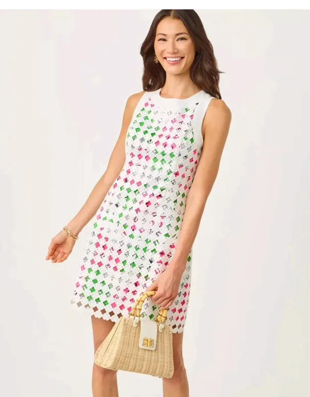 Lydon Lace Shift Dress