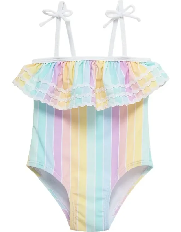 Multi Stripe Swimsuit