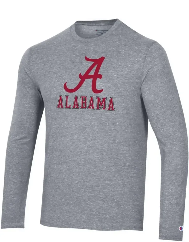 Tri-blend Long Sleeve Tee In Heather - Super-soft And Comfortable