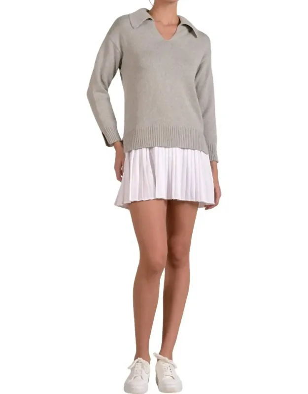 Long Sleeve Sweater Dress