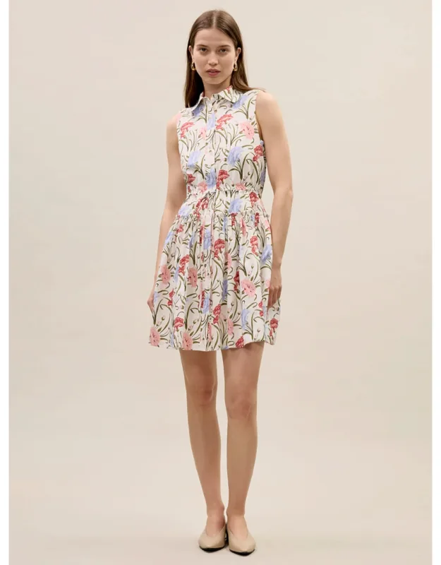 Floral Shirt Dress