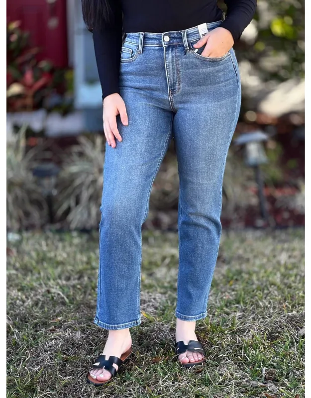 Straight Leg Jeans