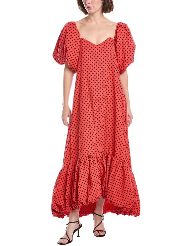 High-low Bubble Hem Dress