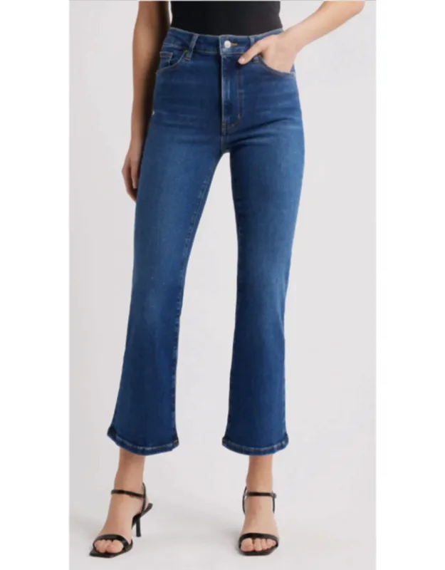 Reboot Crop Jean - Comfortable And Stylish, Ultra-stretchy Cotton Blend