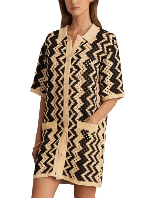 Knitted Crochet Dress