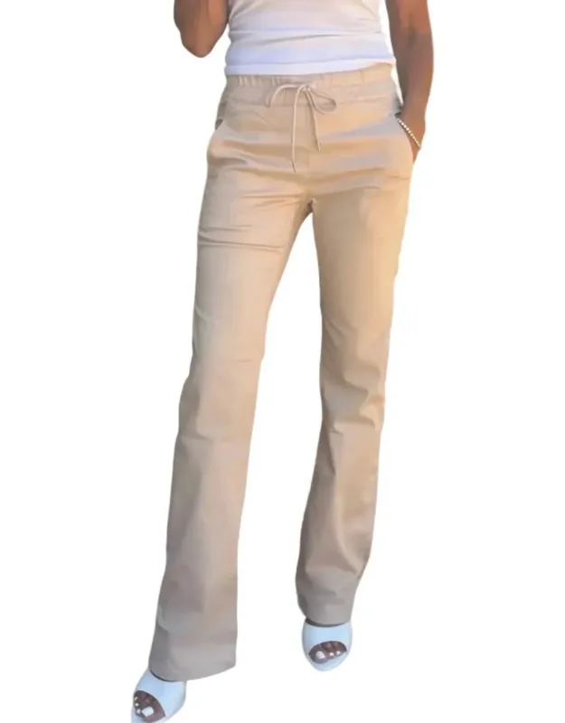 Loren High-rise Drawstring Pants