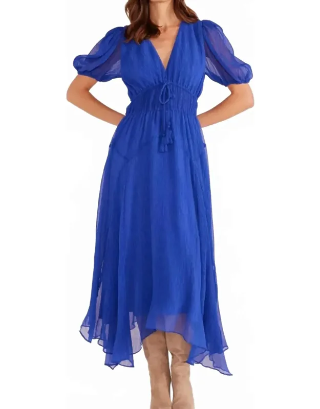Hanky Hem Midi Dress