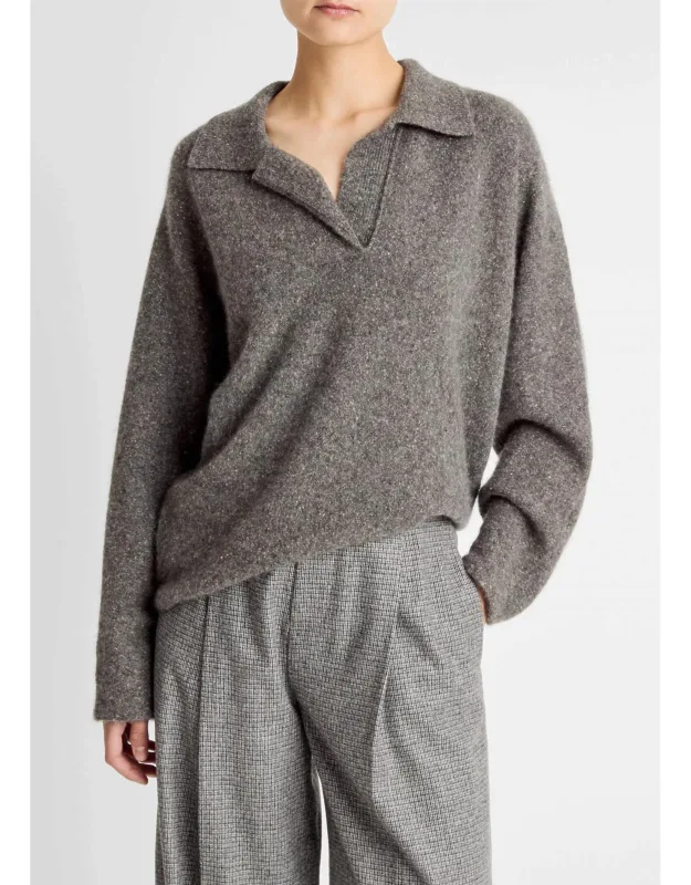 Dolman Polo Sweater
