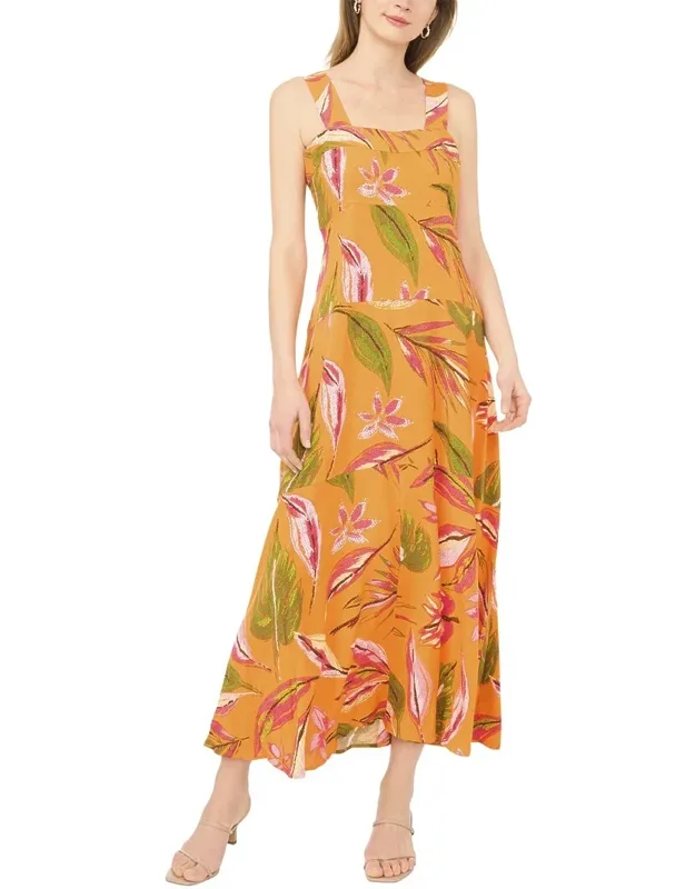 Smocked Back Maxi Dress
