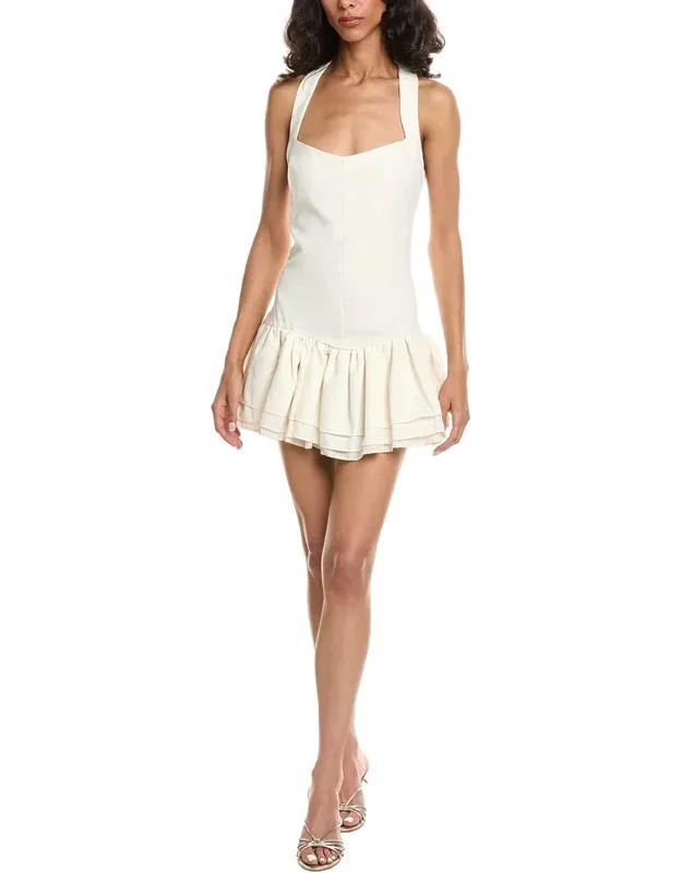 Mini Dress - Approximately 40in From Shoulder To Hem, 100% Polyester