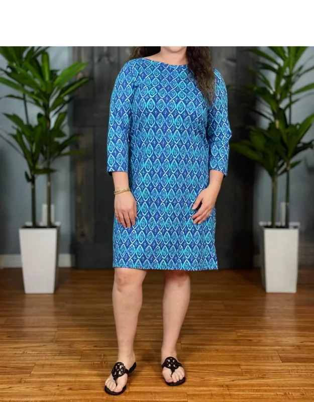 Bateau Mini Dress