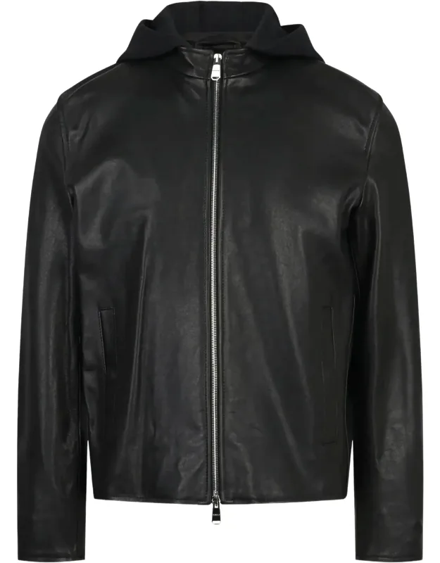 Lambskin Leather Biker Jacket