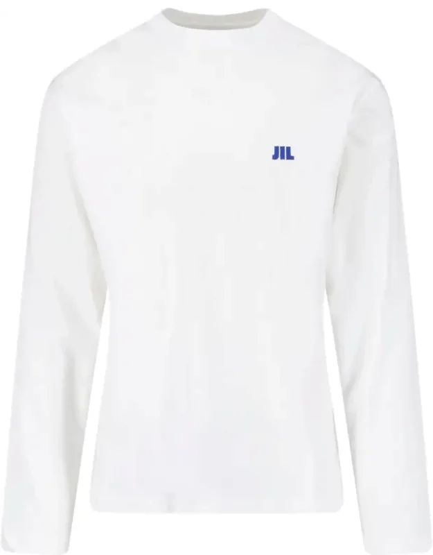 Crewneck Long-sleeve Cotton T-shirt