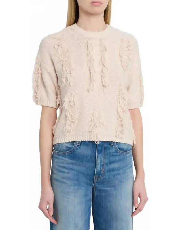 Fringe Crew Sweater